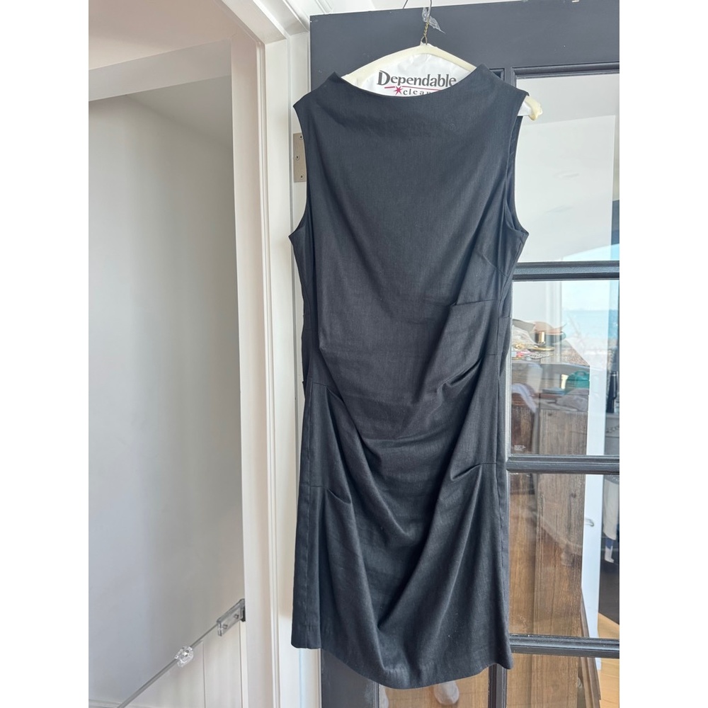 Sara Campbell black sleeveless dress